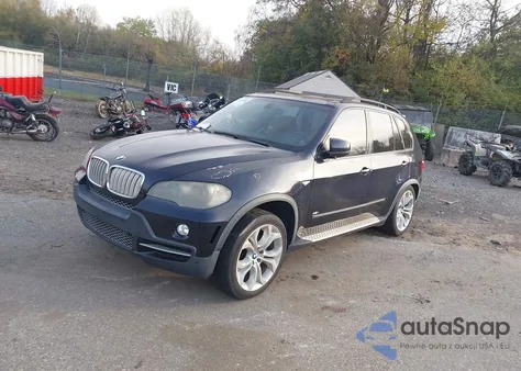 2008 BMW X5 4.8I from USA, damaged, VIN 5UXFE83528L165963